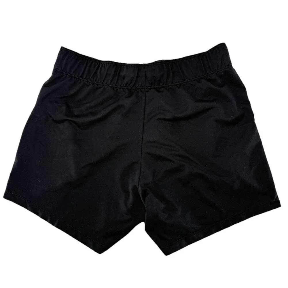 Nike Dri-Fit Athletic Women's Black Running Shorts Sz XS Athleisure Gym‎ Rat